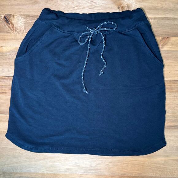 Sundry for Evereve Saturday Skirt Soft Knit Pockets Drawstring Waist Small - Picture 7 of 12